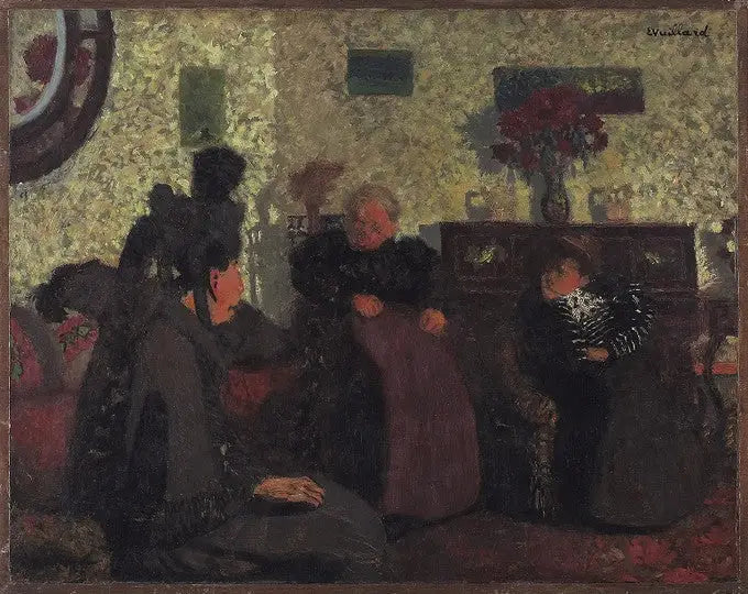 Rozmowa - Édouard Vuillard