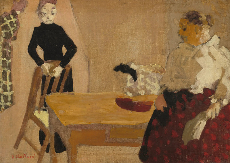 Rozmowa - Édouard Vuillard