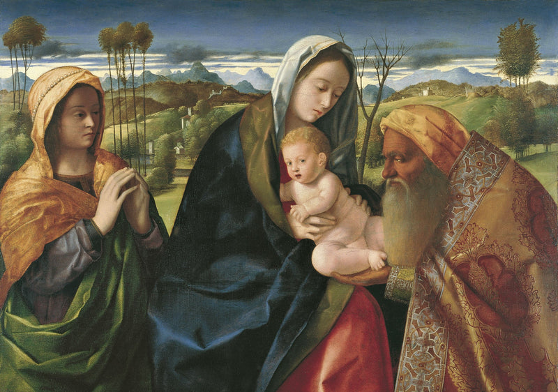 Święta rozmowa - Giovanni Bellini