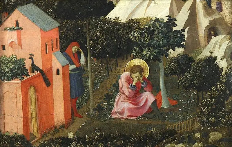 Konwersja świętego Augustyna - Fra Angelico