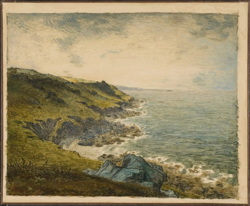 Wybrzeże w Gréville - Jean-François Millet