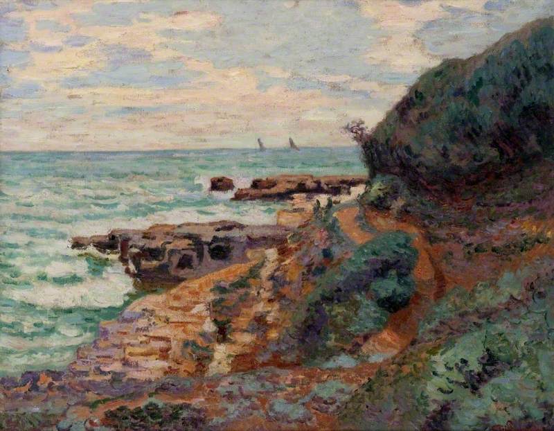Wybrzeże w Saint Palais - Armand Guillaumin