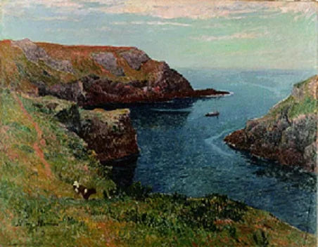 Wybrzeże wyspy Groix - Henry Moret
