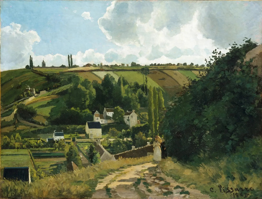 Wybrzeże Jallais, Pontoise - Camille Pissarro