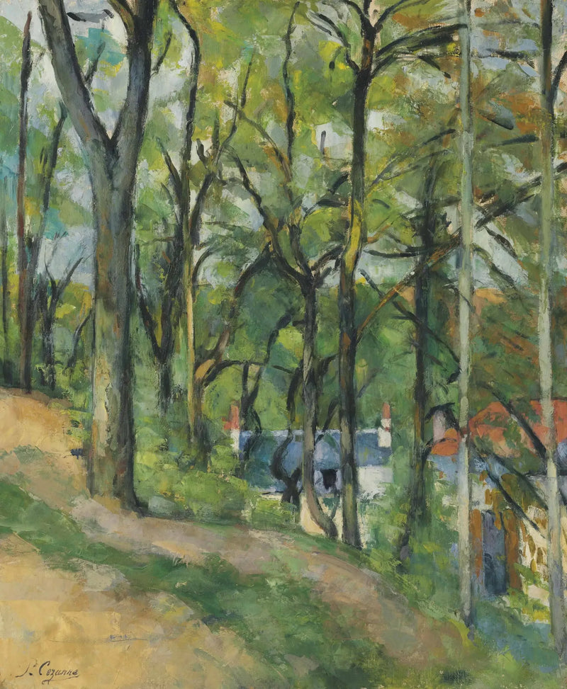 La Côte Saint-Denis w Pontoise - Paul Cézanne