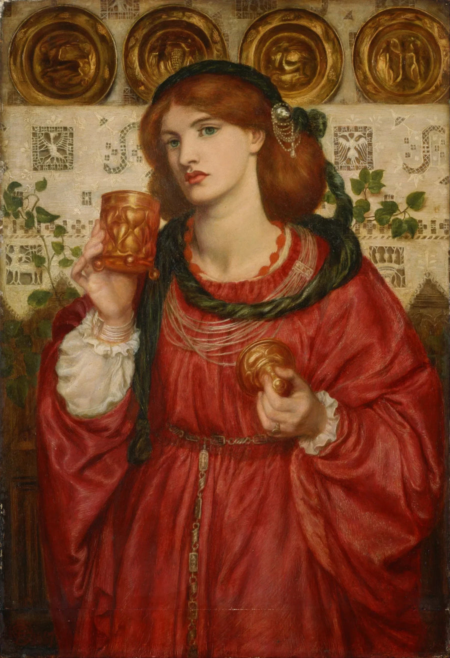 Miłosny Puchar - Dante Gabriel Rossetti