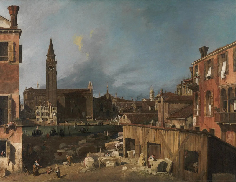 Sąd kamieniarza - Canaletto
