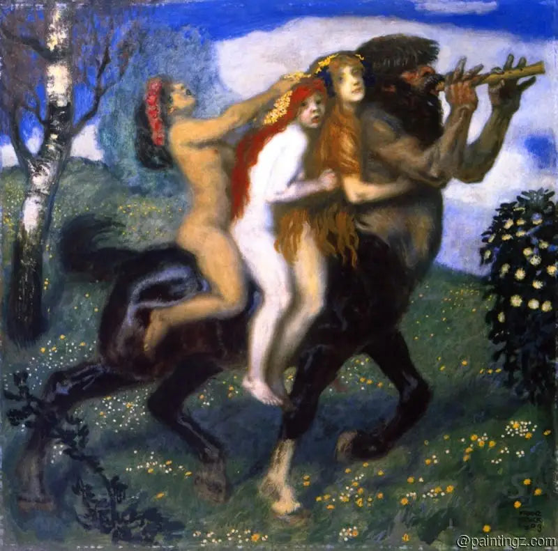 Wyścig - Franz Von Stuck