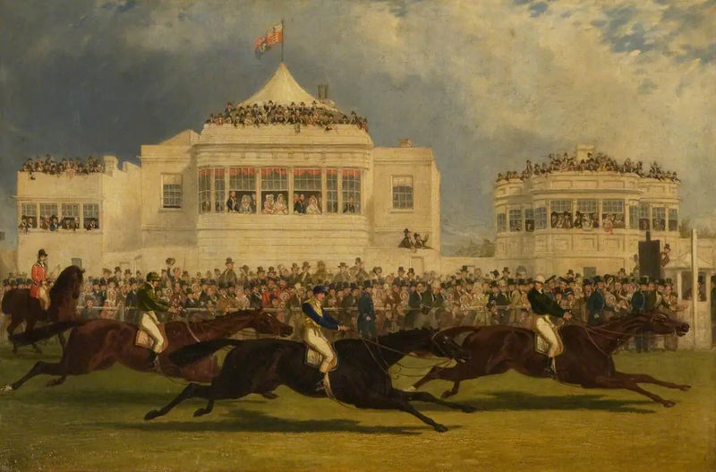 Wyścig o Puchar Imperatora Rosji w Ascot, 1845 - John Frederick Herring, Sr.