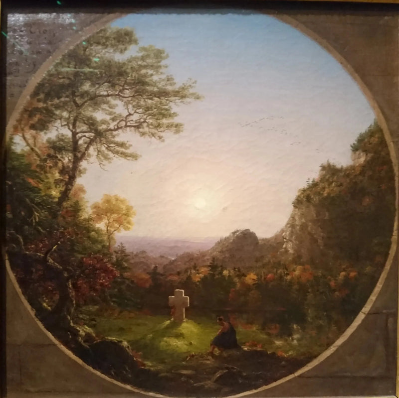 Krzyż w samotności - Thomas Cole