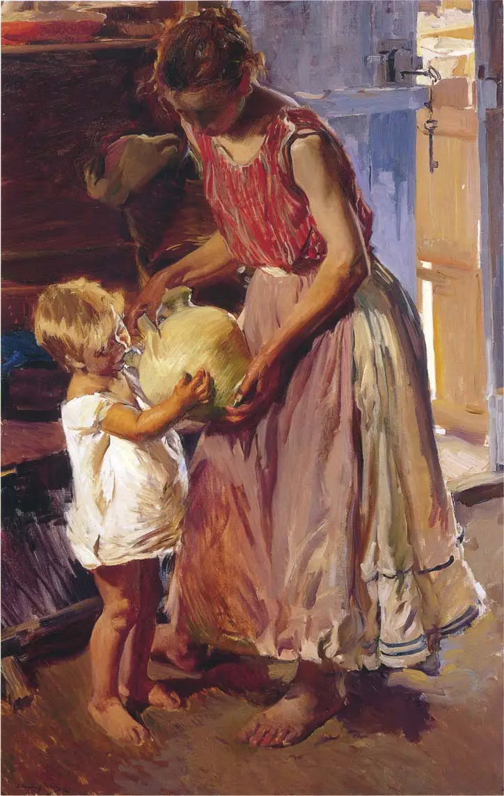 Dzbanek do picia - Joaquín Sorolla