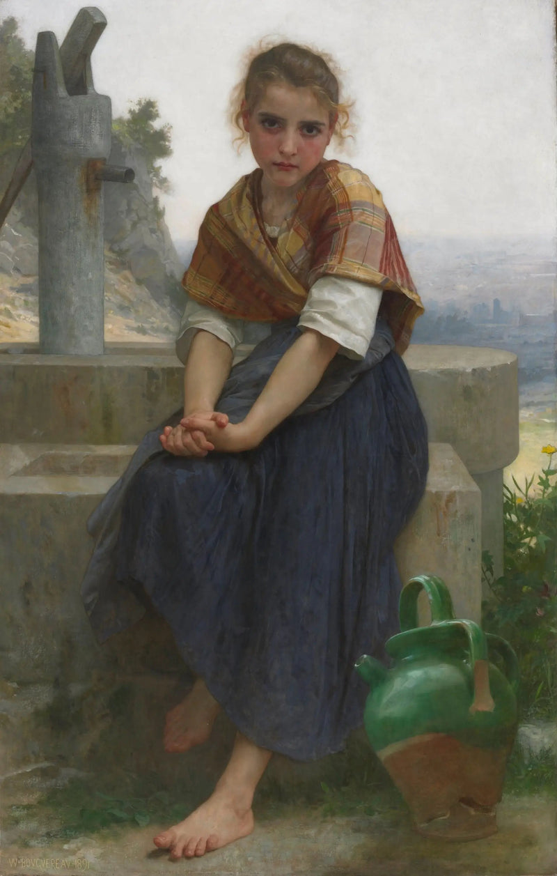 Połamany dzban - Bouguereau