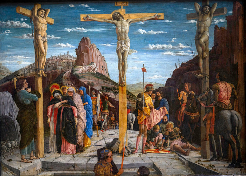 Ukrzyżowanie - Andrea Mantegna