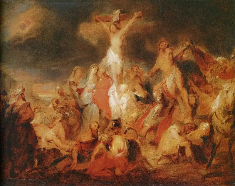 Ukrzyżowanie - Eugène Delacroix