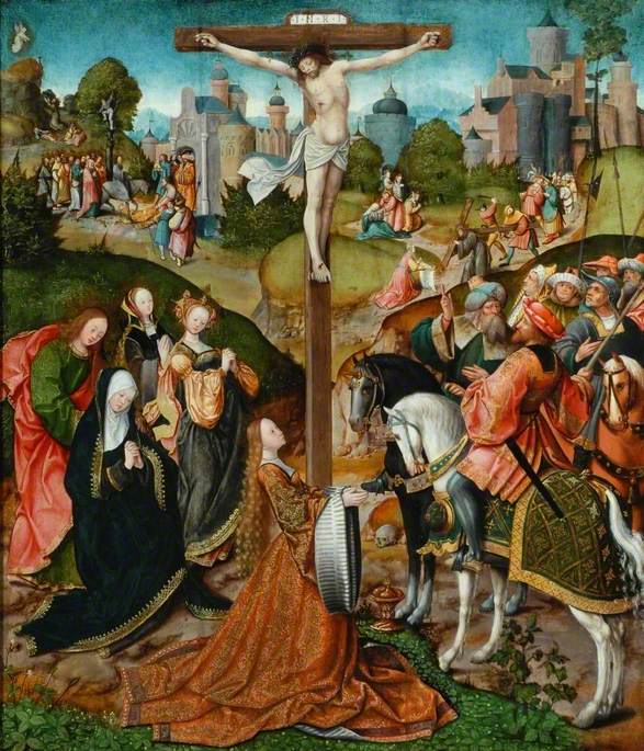 Ukrzyżowanie - Jacob Cornelisz van Oostsanen