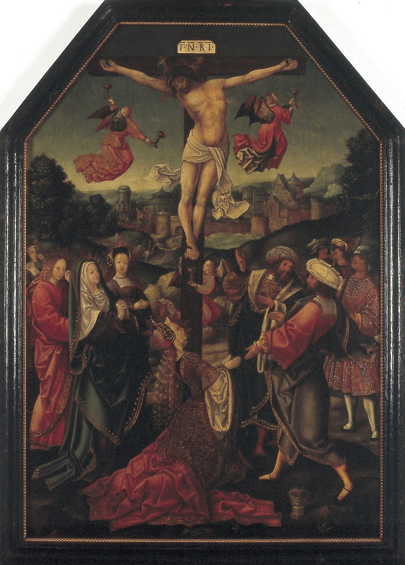 Ukrzyżowanie - Jacob Cornelisz van Oostsanen