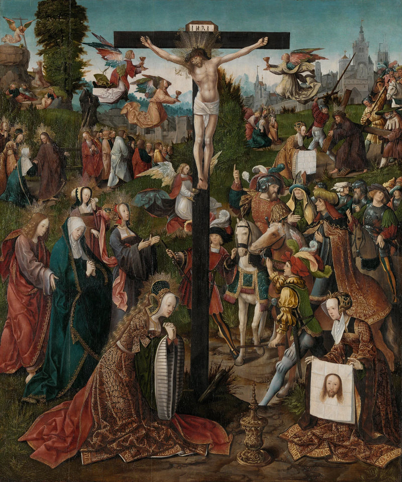 Ukrzyżowanie - Jacob Cornelisz van Oostsanen