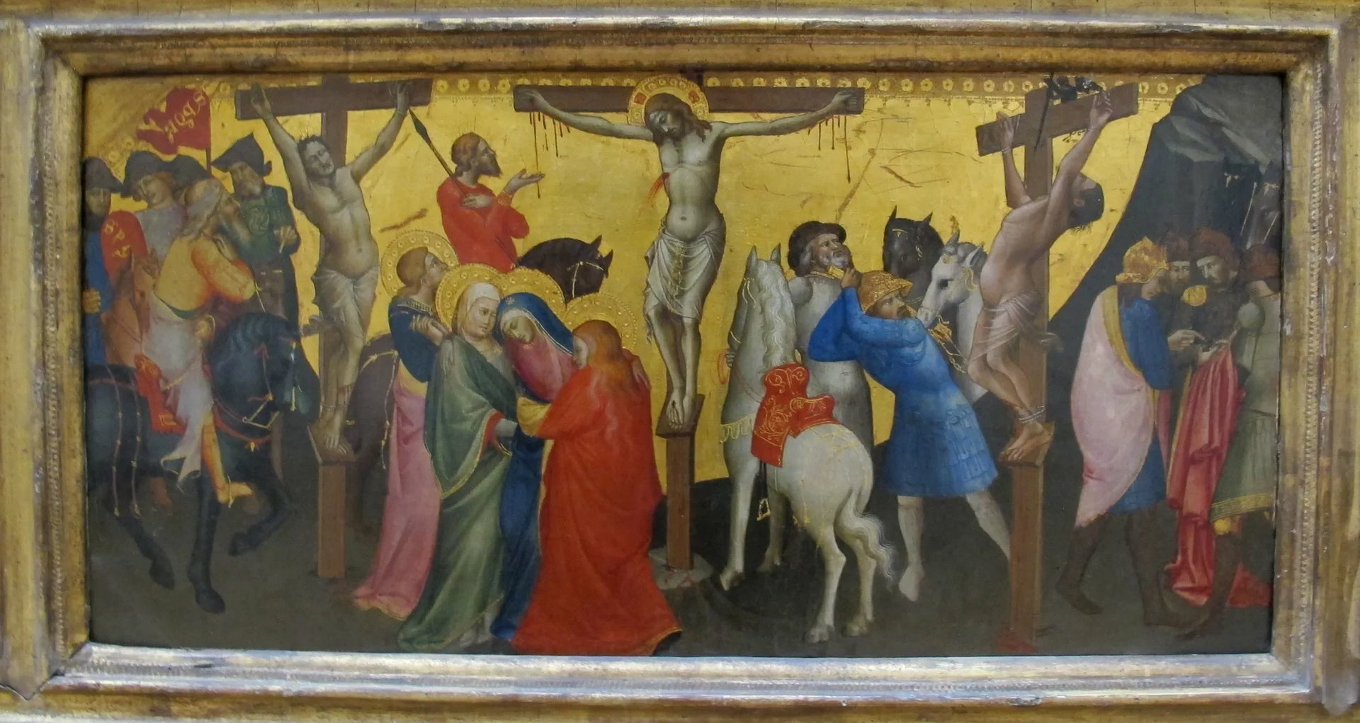 La Crucifixion - Lorenzo Monaco image 1 copie de tableau peinte à la main