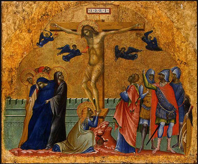 La Crucifixion - Paolo Veneziano - Alpha Reproduction