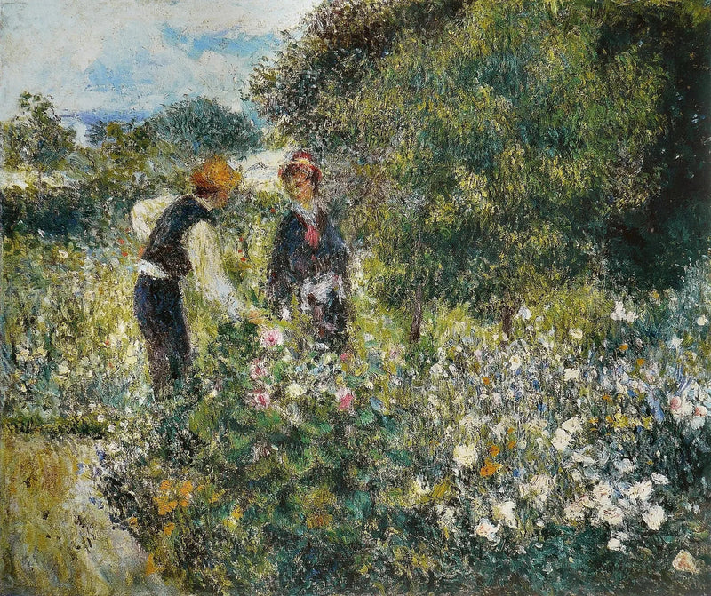 Zbieranie kwiatów - Pierre-Auguste Renoir