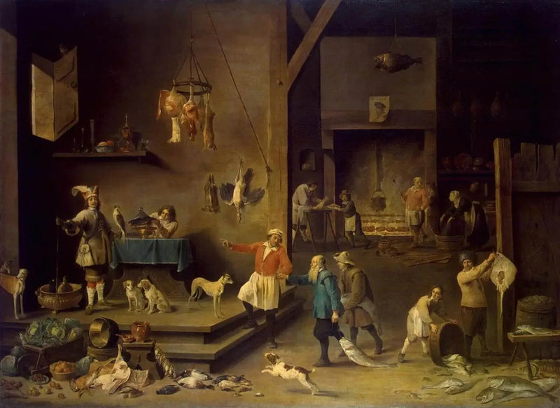 Kuchnia - David Teniers Młodszy