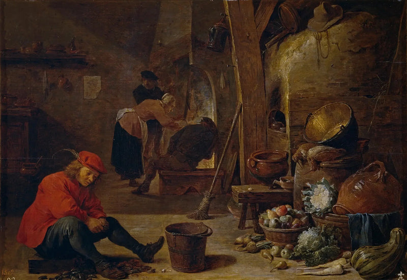 Kuchnia - David Teniers Młodszy