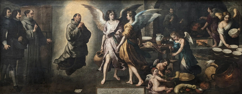 Kuchnia Aniołów - Bartolomé Esteban Murillo