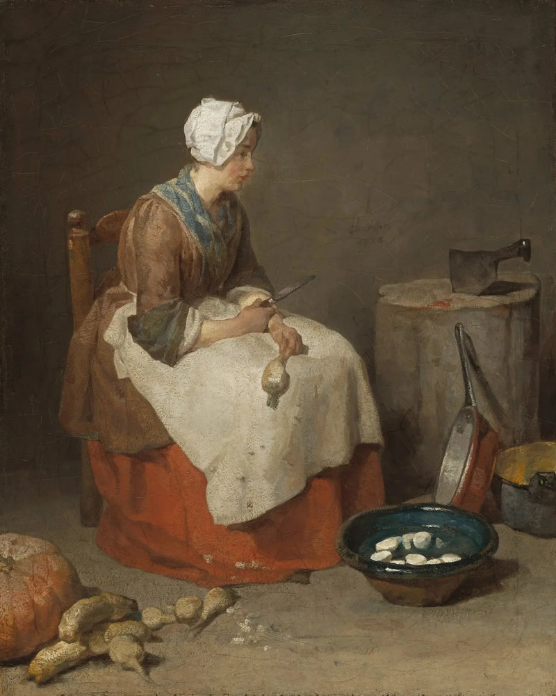 Kuchnia - Jean Simeón Chardin