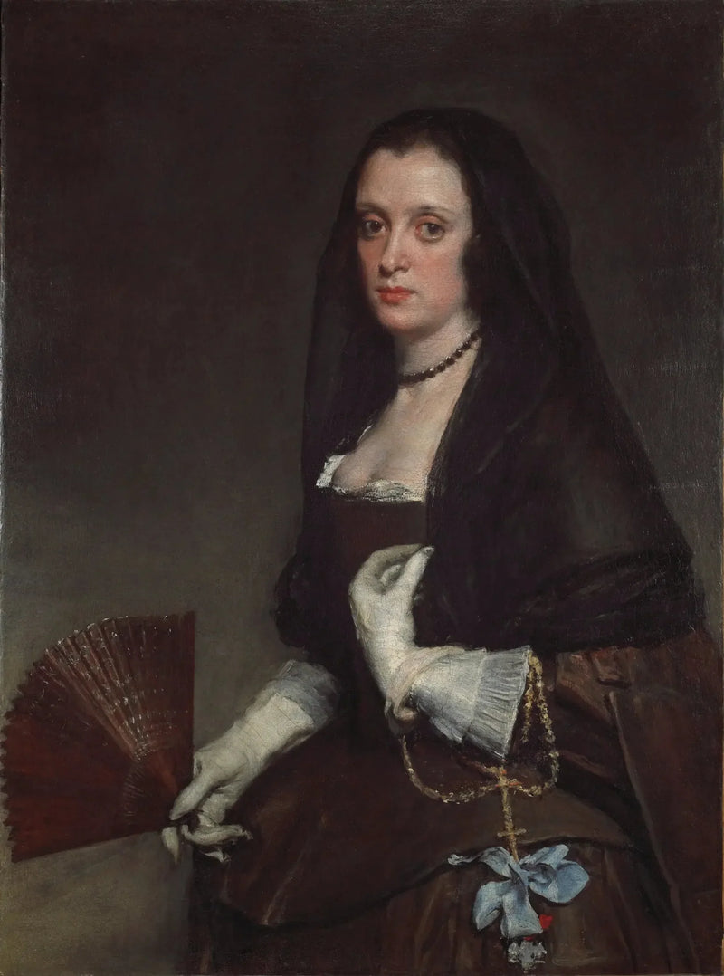 Dama z wachlarzem - Diego Velázquez