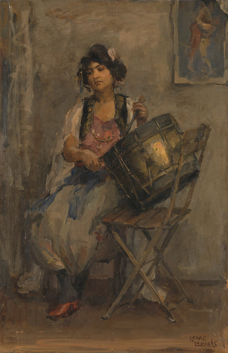 Pani młockarka - Isaac Israëls