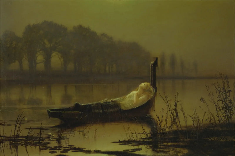 Dama z Shalott - John Atkinson Grimshaw