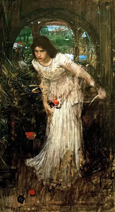 Dama z Shalott - John William Waterhouse