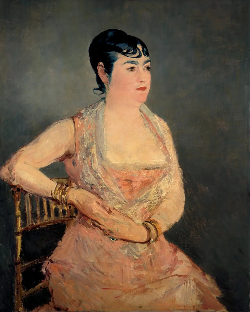 Dama w różu - Édouard Manet