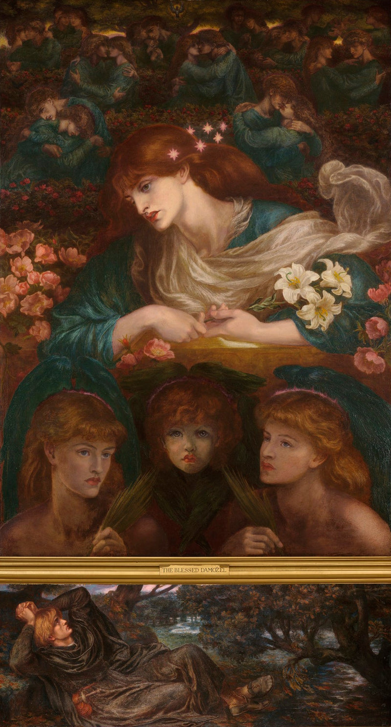 Wybrana Dama - Dante Gabriel Rossetti