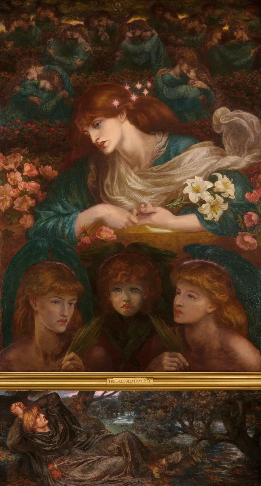 Wybrana Dama - Dante Gabriel Rossetti
