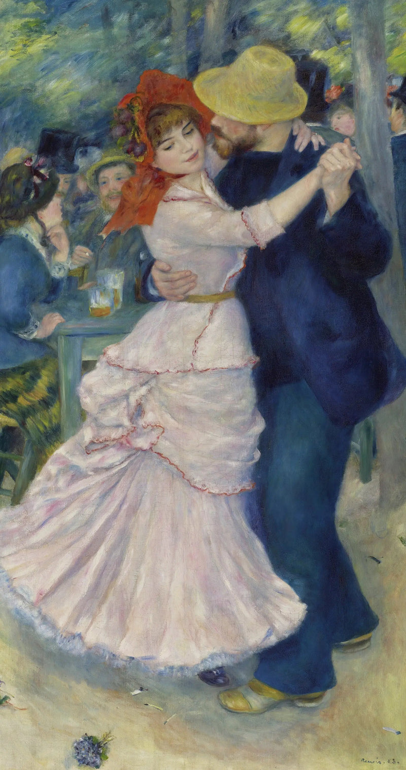 Taniec w Bougival - Pierre-Auguste Renoir
