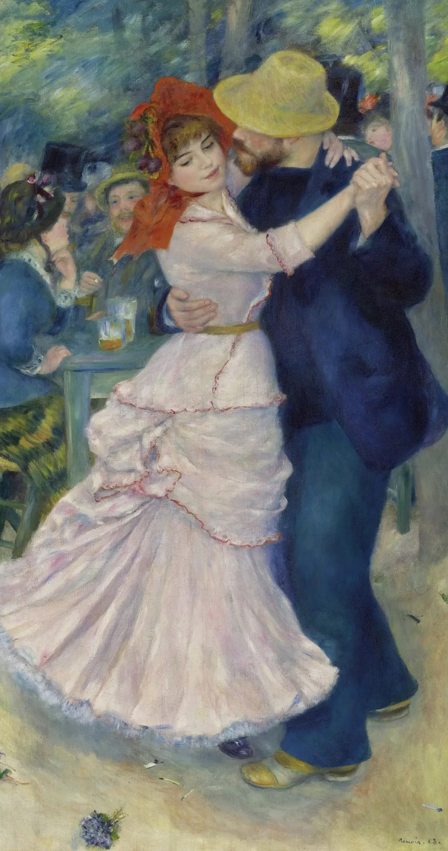 Taniec w Bougival - Pierre-Auguste Renoir