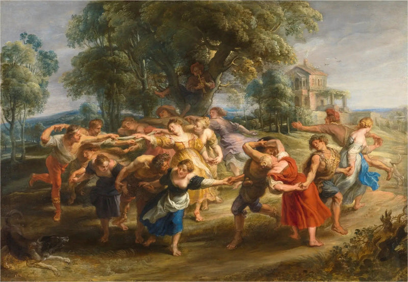 Taniec mieszkańców wioski - Peter Paul Rubens