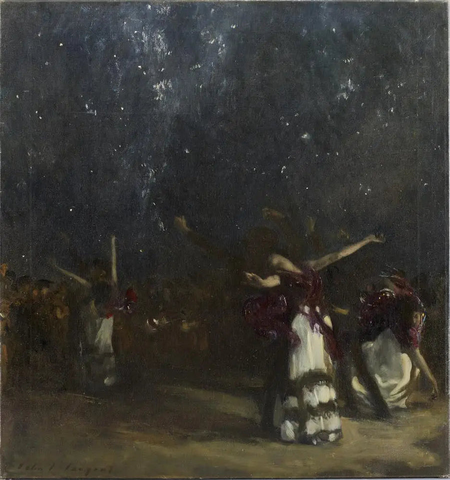 Hiszpański taniec - John Singer Sargent