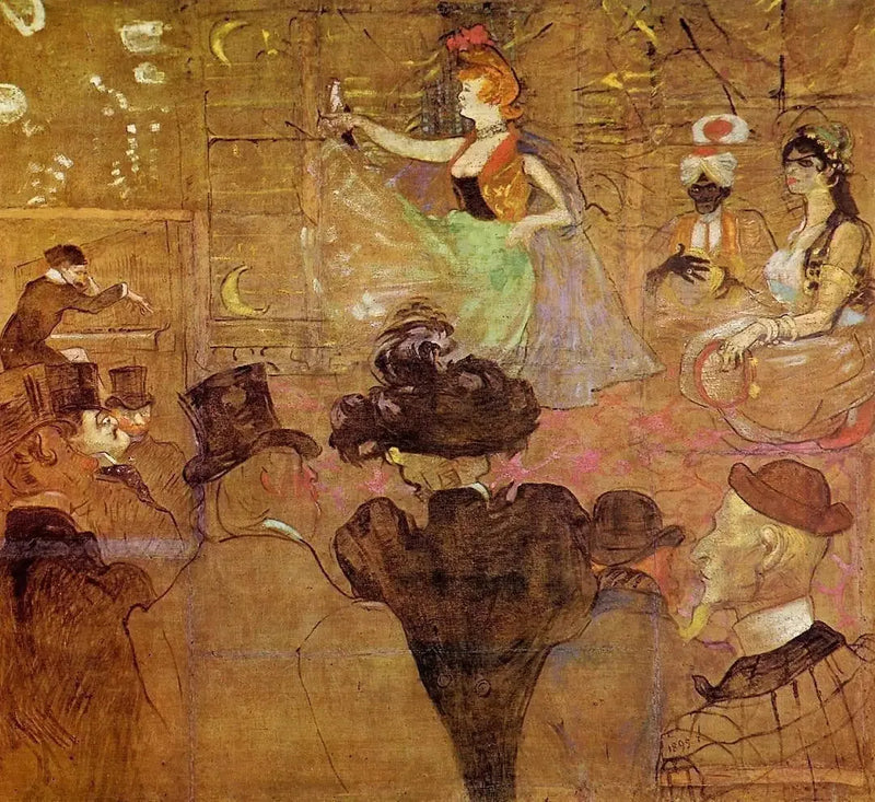 Tańce mauretańskie - Henri de Toulouse-Lautrec