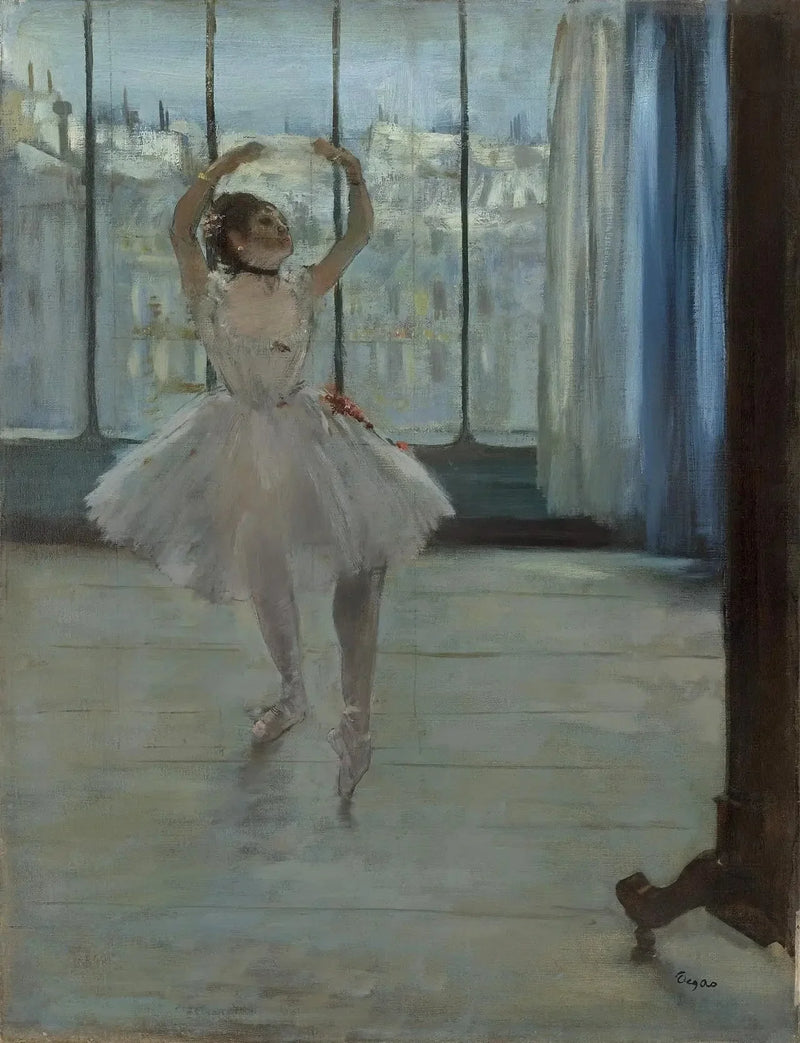 Tancerka w pracowni fotografa - Edgar Degas