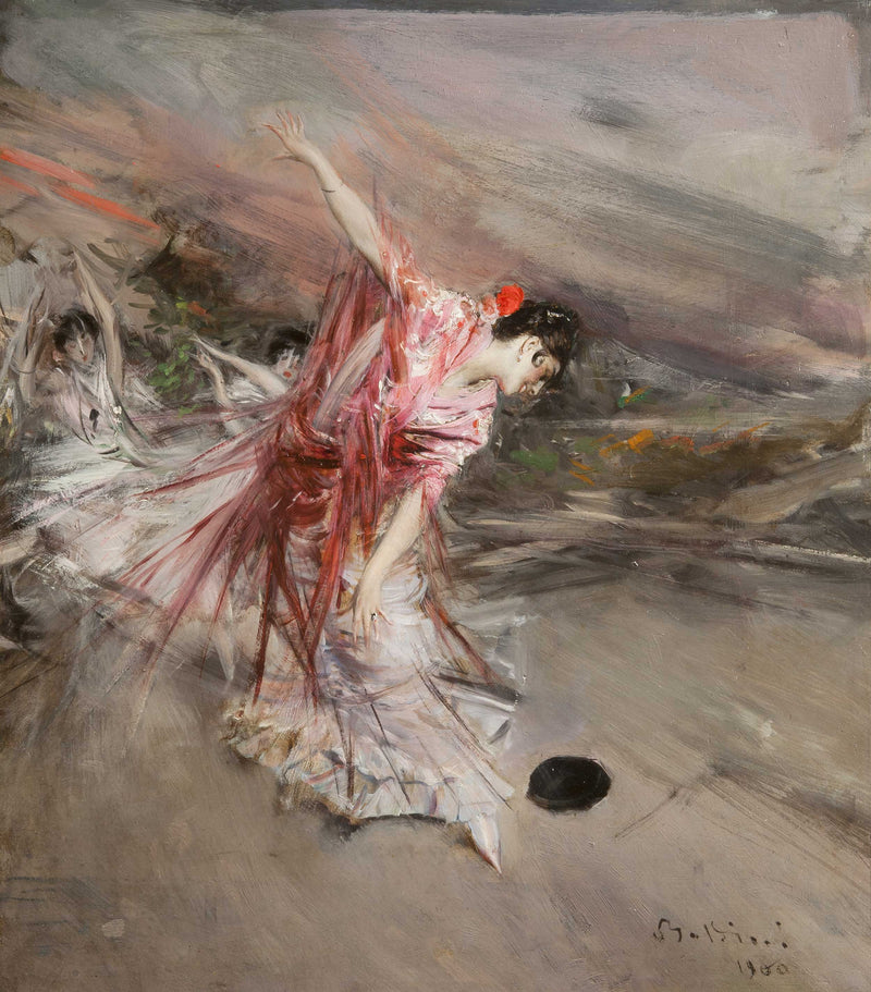 Hiszpańska tancerka - Giovanni Boldini