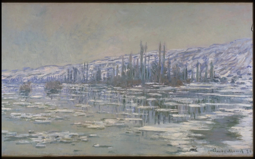 Reproduction du tableau « La Débâcle - Claude Monet » par Alpha Reproduction en peinture à l’huile