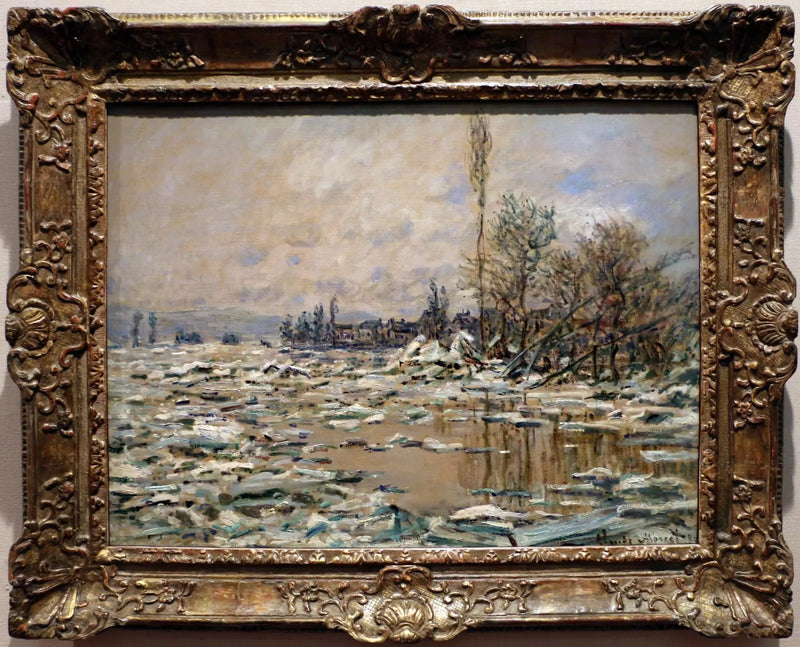 La Débâcle, Szary Czas - Claude Monet