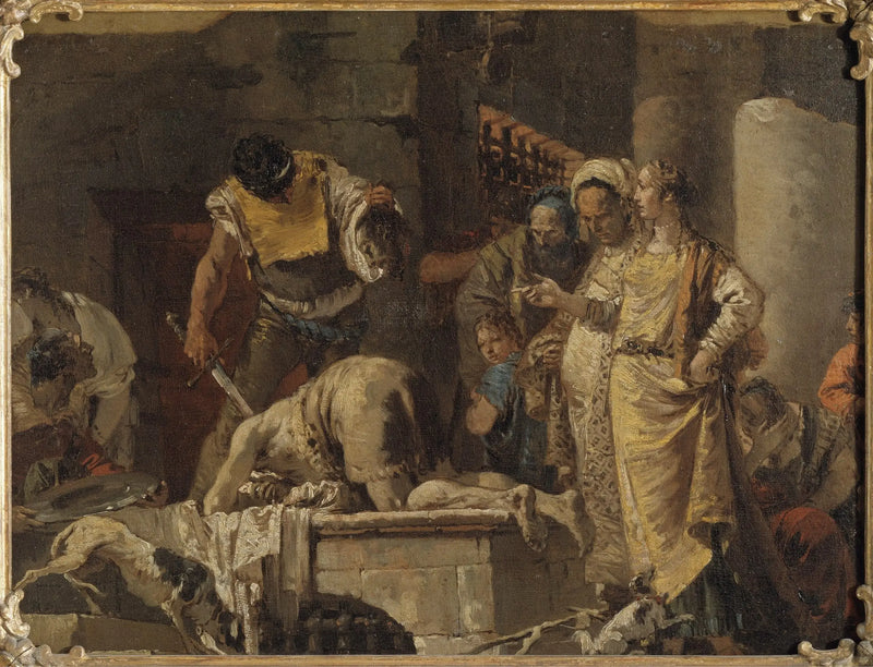Egzekucja św. Jana Chrzciciela - Giovanni Battista Tiepolo