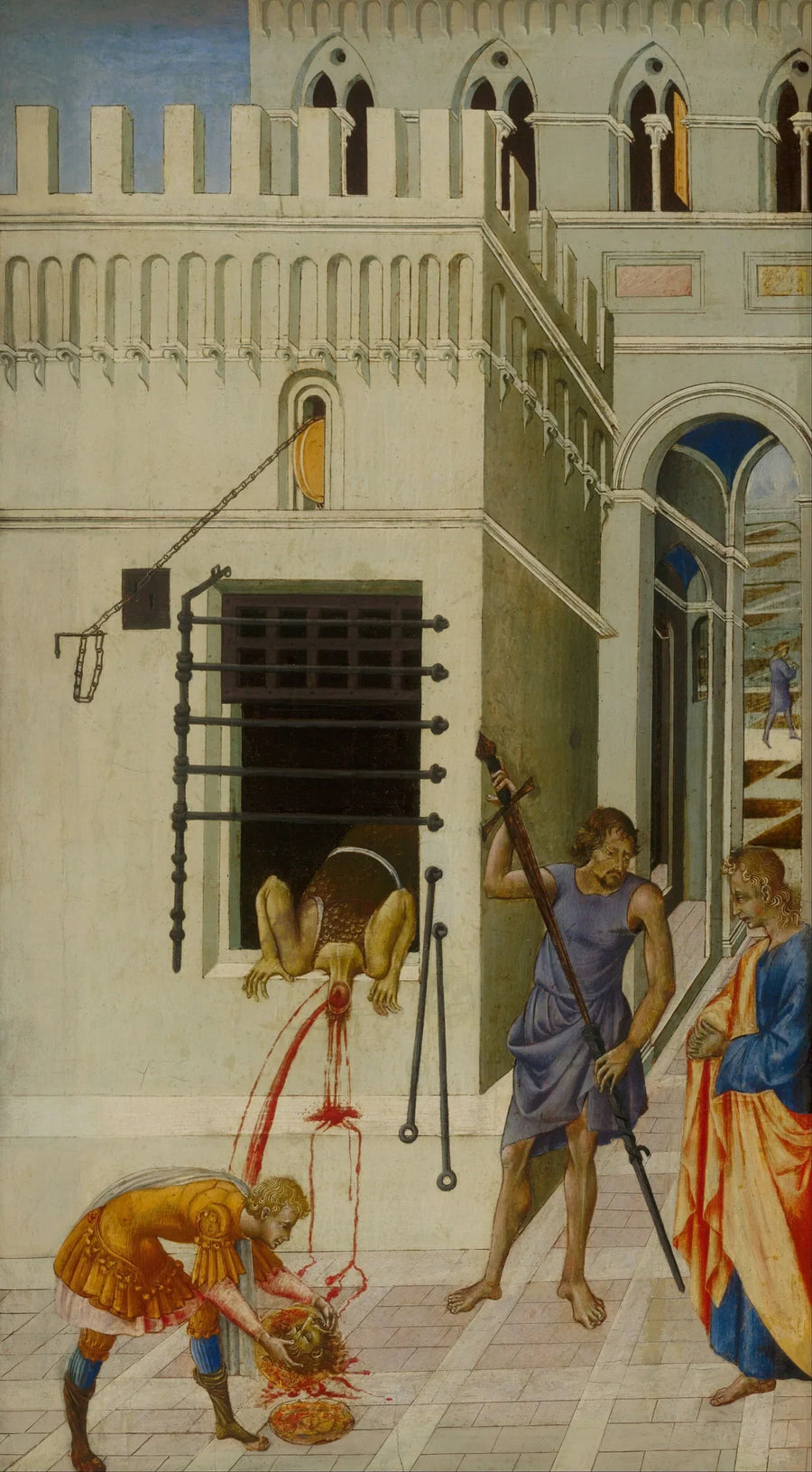 Decapitation of Saint John the Baptist - Giovanni di Paolo