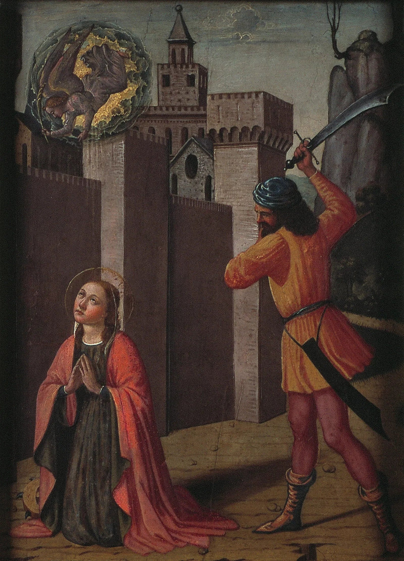 Decapitation of Saint Catherine of Alexandria - Pinturicchio
