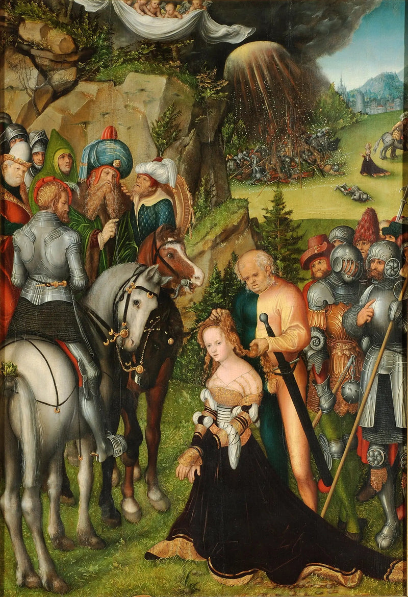 Decapitation of Saint Catherine - Lucas Cranach the Elder