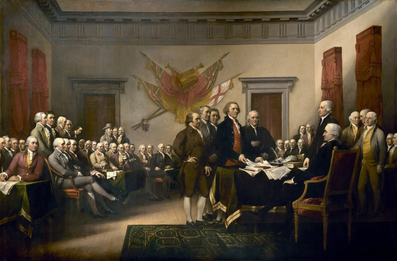 Deklaracja Niepodległości - John Trumbull