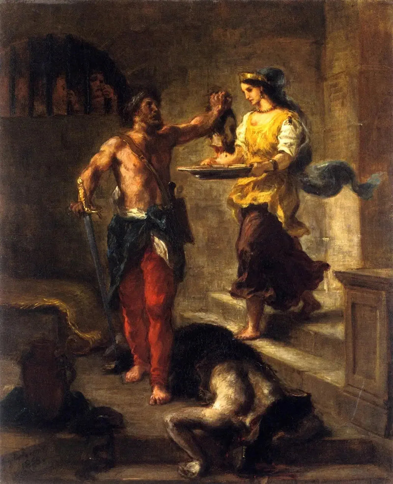 Ścięcie św. Jana Chrzciciela - Eugène Delacroix